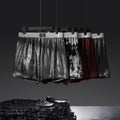 Galaxy Reflective Bright Silver casual woven underwear by CJ, showing loose fit with reflective silver fabric and woven design.
