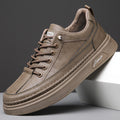 Men’s British Style Casual Shoes – Classic Leather Loafers