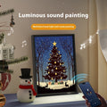 Luminous Christmas Tree Bluetooth Speaker | Light & Shadow Art Desktop Ornament Gift