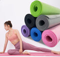 CJ spread towels and NBR yoga mats for dance and fitness, showing thick, wide mats with towels for stretching and exercise.
