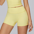 Brushed High Waist Shorts - Cozy Tummy Control for Yoga & Lounge