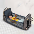 USB Charging Foldable Mommy Backpack – Large Capacity Multi-Function Diaper Bag