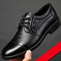 New Men’s Lace-Up Leather Shoes – All-Matching Casual Fashion Dress Shoes