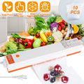 Food Vacuum Sealer Machine - Automatic Preserver for Fresh, Dry & Moist Foods - whimsywagon