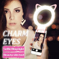 LED Ring Light with Tripod Stand | USB Selfie Lamp for iPhone, Samsung & Android – Photo Studio Lighting Kit