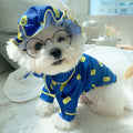 Cute Dog Pajama Set | Korean Style Candy Bear Hat & Pure Cotton Home Clothes