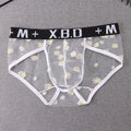 Men's Underwear Mesh See Through Breathable Sexy Briefs