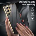 Samsung S23 Ultra Case - Metal Frame with Privacy Screen Protector
