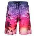 Men’s Casual Beach Pants & Shorts – Octopus Print Plus Size Sweatpants | Comfortable Summer Lounge and Outdoor Wear
