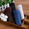 Men's Mesh Seamless Boxer Ice Silk Underwear
