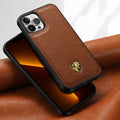 iPhone Luxury Leather Case - Premium Top Grain Phone Cover