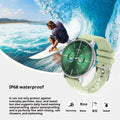 Vital Signs Smartwatch - Bluetooth Calling, Heart Rate & Blood Pressure Monitoring