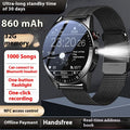 Smart Watch with 32GB Memory & Ultra-Long Standby - Bluetooth Calling & Built-in Flashlight