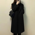 Overcoat Coat Overknee Thickened Mid-length Elegant Woolen