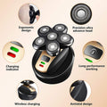 Rechargeable Men's Grooming Kit | 5-Blade Head Shaver with Beard Trimmer & Nose Hair Clipper