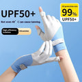 Ice Silk Touchscreen Gloves - UV Protection & Anti-Slip Grip for Driving, Phone Use