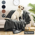 Soft thick pet blanket by cj with sherpa and flannel, ideal for kennels, dogs, and cats, providing warmth and comfort.