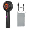 3-in-1 Red Light Therapy Scalp Massager - Cordless Hair Oil Applicator & Massage Comb, 3 Modes, IPX7 - whimsywagon