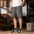Summer Casual Five Points Youth Popularity Men's Loose Quick-drying Ice Silk Shorts - whimsywagon
