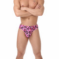Men's Sexy Elastic Digital Printing Fashion Spa Swimming Trunks