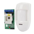Wired PIR Motion Sensor | Wall-Mounted Passive Infrared Detector for Home Security Alarm Systems