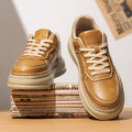 Men’s Retro British Leather Casual Shoes – Versatile Classic Style