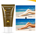 Sunless Tanning Cream | Streak-Free Application with DHA for a Glowing Tan
