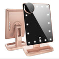 Vanity Mirror with Bluetooth Speaker & LED Lights | 1X/10X Magnification, Touch Control