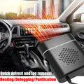 3-in-1 Portable Car Heater | 12V Defroster & Defogger for Quick Windshield Clearing