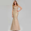 Women's Mermaid Gown | Elegant Bodycon Evening Dress