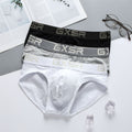 New Men's Purified Cotton Underwear Low Waist Sexy Breathable Comfortable Solid Color