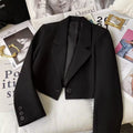 Commuter-style Chic Blazer For Petite Women - whimsywagon