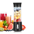 Small electric juicing cup by CJ, featuring a mini fruit juicer and blender for easy blending and juicing at home.