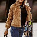 Luxury Faux Fur Cardigan | Rabbit Soft Plush with Zipper