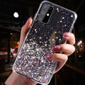 Samsung Phone Case with Pink Gradient & Stars - for Galaxy Series