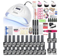 Salon Professional Nail Lamp | 80W Power for 30-Second Cures, Complete Set