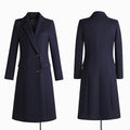 Woolen Coat For Formal Work Attire At Banks Jewelry Stores And Hotel Front Desks