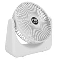 USB Table Fan 6.5 Inch - 2-Speed Quiet Operation with Tilt Adjustment - whimsywagon