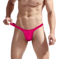 Men's Sexy Lingerie Underwear Flying Bird Xiaoding Opaque Swimming Material T-back