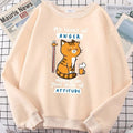 Oversized Drop Shoulder Sweater - Women's Casual Hoodie