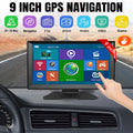 9-Inch Portable Car GPS | Universal Large Screen Navigator for Car & Truck