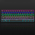 Colorful PBT Keycaps Mechanical Keyboard – Wireless Bluetooth Gaming & Office Keyboard