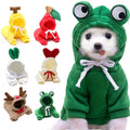 Cozy Fruit Dog Hoodie | Warm Fleece Winter Coat for Chihuahuas & Small Breeds - whimsywagon