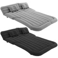 Inflatable SUV Air Mattress - Thickened Camping Bed with Pillow & Storage Bag | PVC Flocked Car Bed for Travel & Home Use