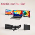 HD 14-Inch Office Display – Single & Dual-Screen IPS Monitor, 1080P Resolution, USB Interface, LCD Backlight