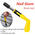 Manual Hand Rivet Gun Kit - Professional Pop Riveter with Assorted Rivets for Metal, Wood, and DIY Home Repair