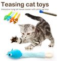 Cat Wand Toy | Mouse Teaser with Long Tail