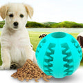 Slow Feeder Dog Ball | Cute Rubber Puzzle Toy for Fast Eaters