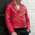 Classic Motorcycle Jacket - Genuine Leather Rider