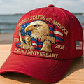 American Eagle Cap with 250 Week embroidered vintage design, featuring a classic adjustable baseball hat style by cj.